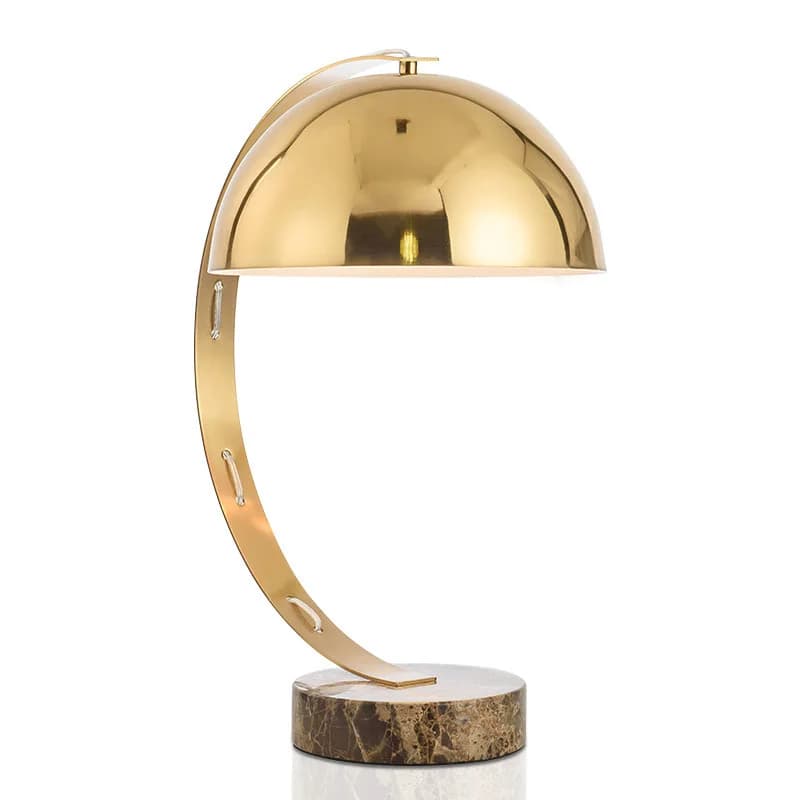 Desk lamp with base in American hardware, living room, modern studio, room creative model