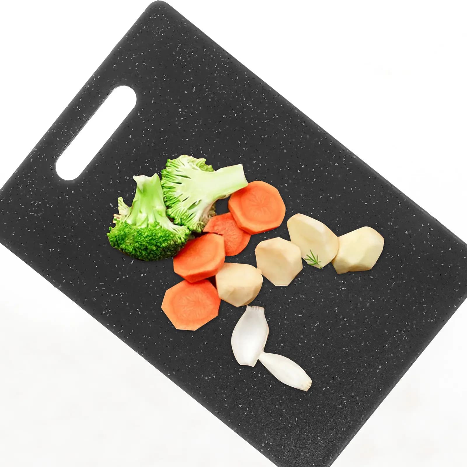 3Pcs Modern Lightweight Plastic Chopping Board Set Heavy Duty Reusable Cutting Boards for Kitchen Use Fruits Vegetables Meat