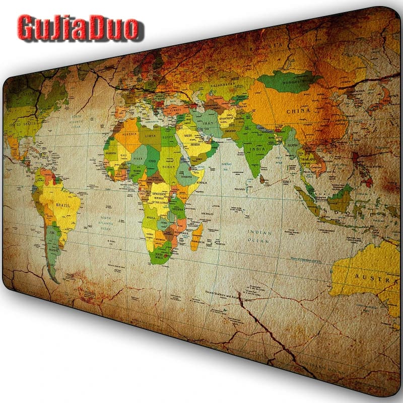 80x40CM mappa di grandi dimensioni tappetino per Mouse tastiera per Notebook tappetino da tavolo XXL Lockedge tappetino da scrivania accessori per giochi da gioco Gamer Pc cuscino tappeto