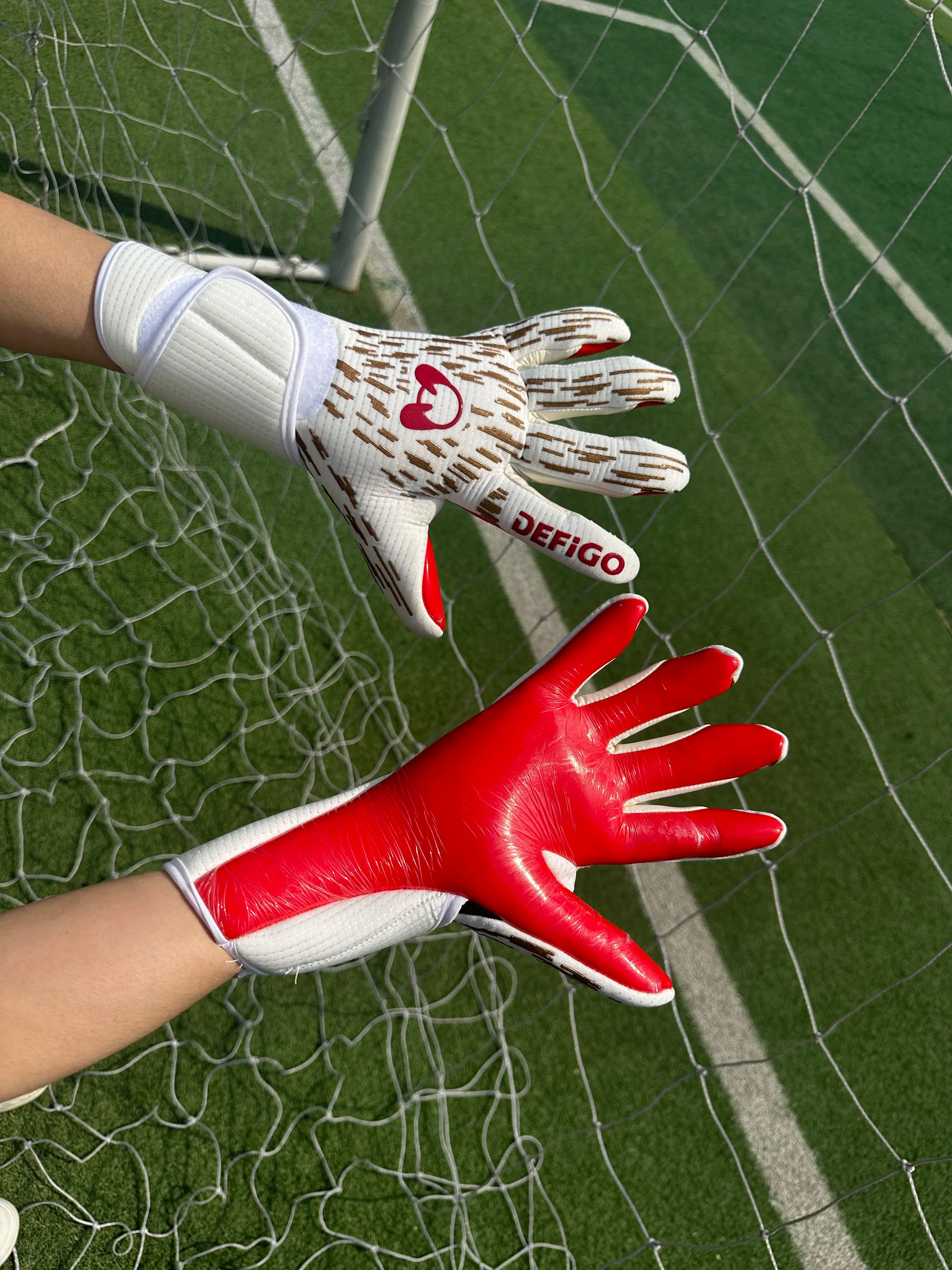 Nuovi guanti da portiere da gioco, guanti da portiere da calcio per giovani adulti, allenamento in lattice antiscivolo, guanti da portiere