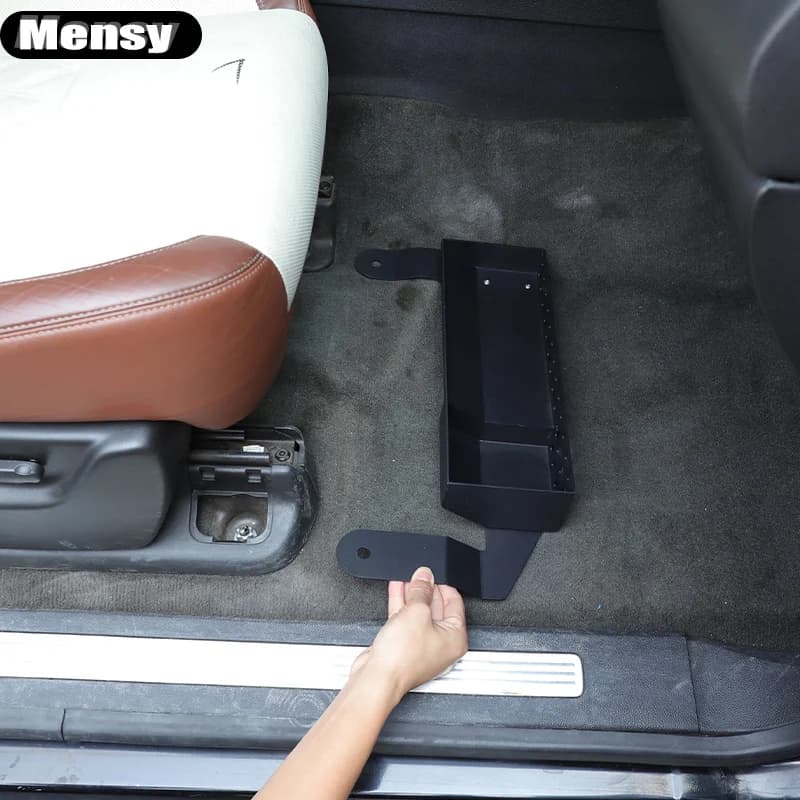 Organizer portaoggetti anteriore sotto il sedile per Cadillac Escalade 2007-2014 Scatola portaoggetti Accessori vassoio per auto