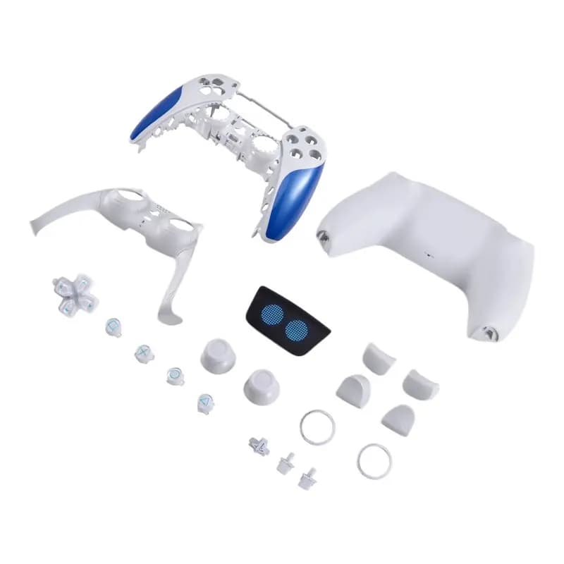 ABFM-Per PS5 Per PlayStation 5 Accessori di ricambio Scocca completa di ricambio per console, cover anteriore e posteriore, parti di riparazione