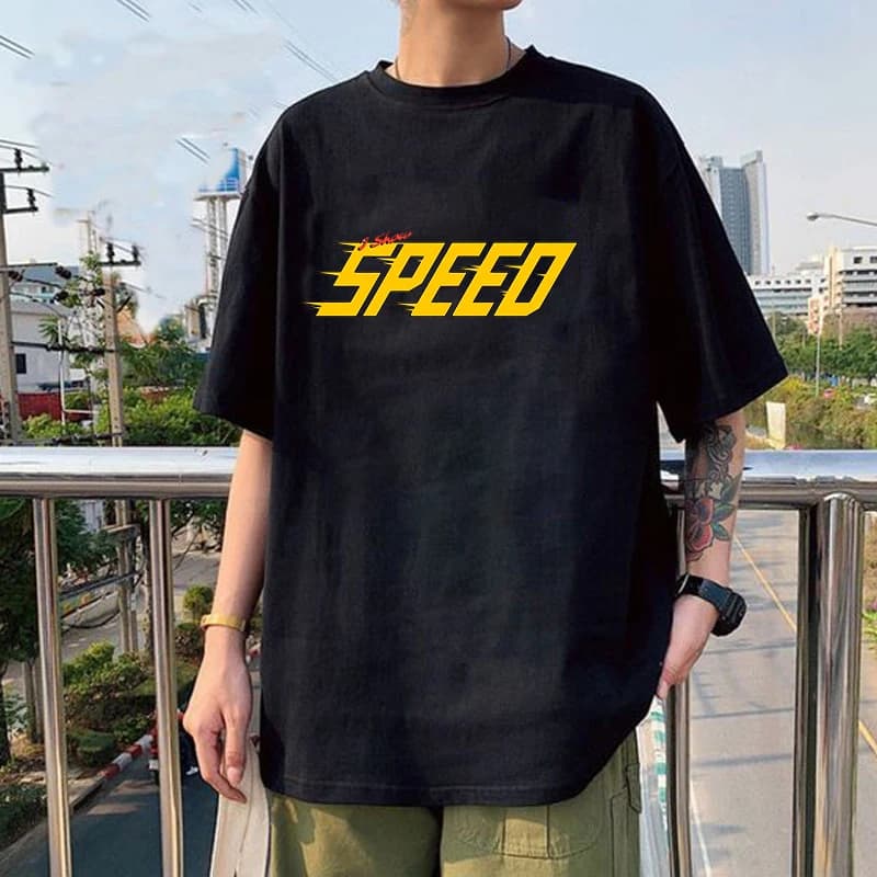 New Funny IShowSpeed Printed T Shirt Women Men Teens Fashion Hip Hop Harajuku Casual Short Sleeve Tops Tees