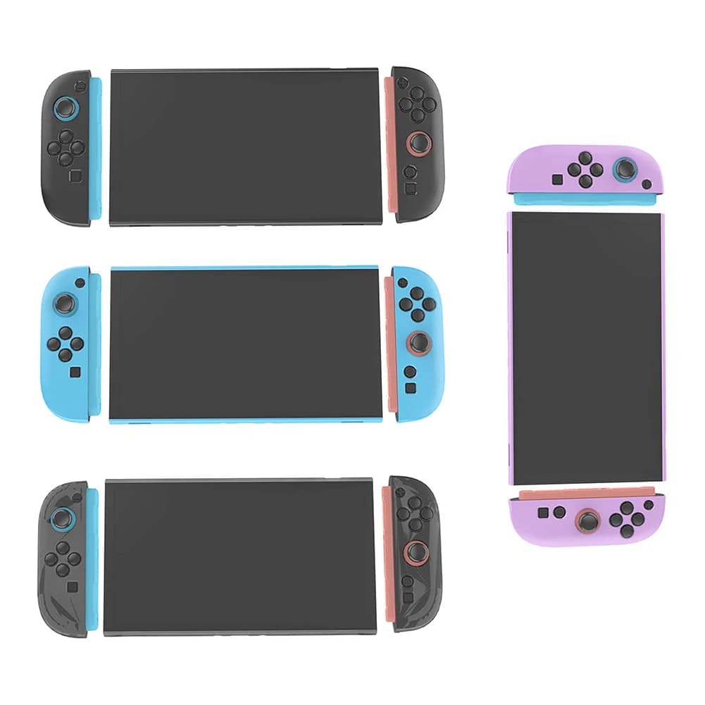 Custodia Protettiva Staccabile in TPU+PC per Nintendo Switch 2, Anti-graffio, Protezione Completa, Anti-urto