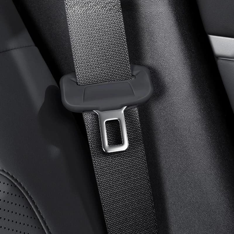Copertura protettiva in silicone per cintura di sicurezza per Cadillac XT5, accessorio antigraffio per montante B, accessori per modifica interni auto