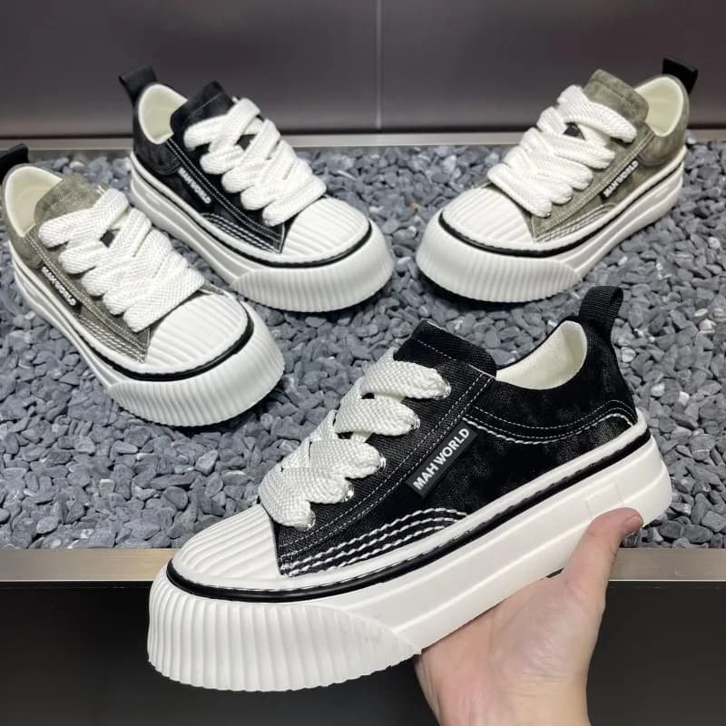 Outdoor Lawn Activity Unisex Casual Linen Sneakers Soft Flat Outsole Breath Cotton Upper Park Games Daily Leisure Walking