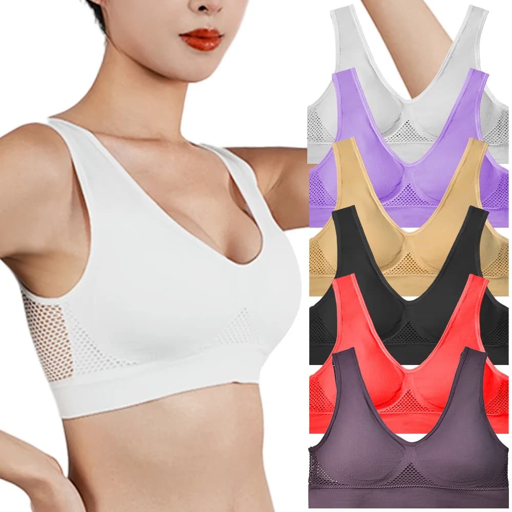1PC Women's yoga vest Beautiful sports bras on the back Race Fitness Anti-urtus Soft upper Supports Underwear High Strength Gym Tank
