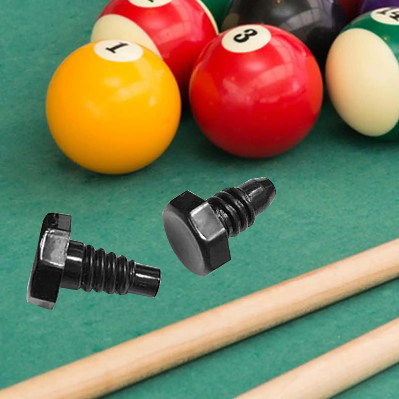 Protezioni per giunti per stecche da biliardo Tappi per giunti Riparazione di strumenti con punta anti-collisione sportiva