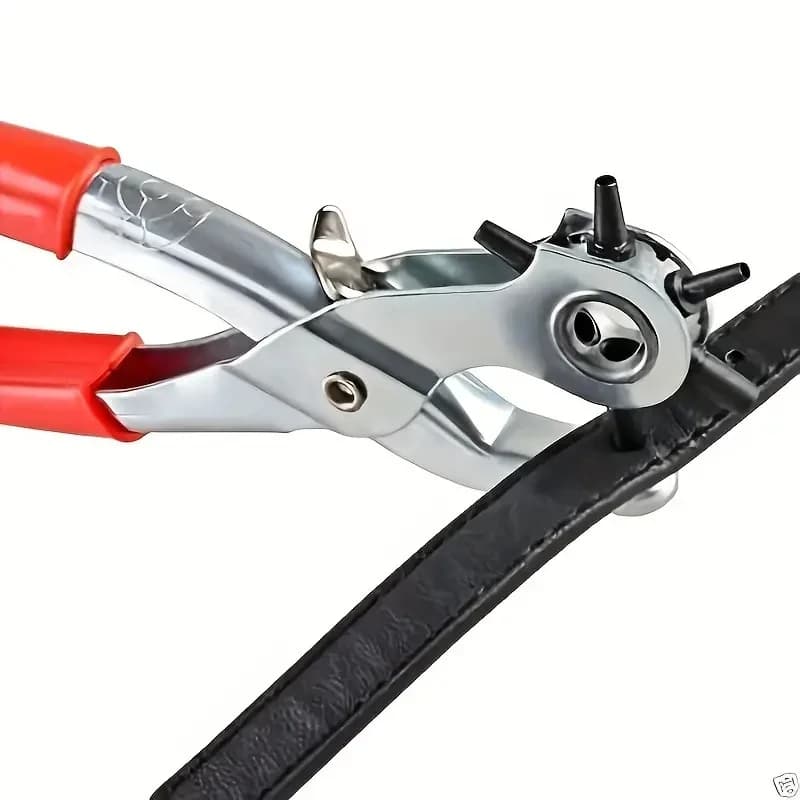1pc Rotary sewing machine with setter for bags and belt punching machine for watches Punching and home skin repair Tools Belt drilling machine