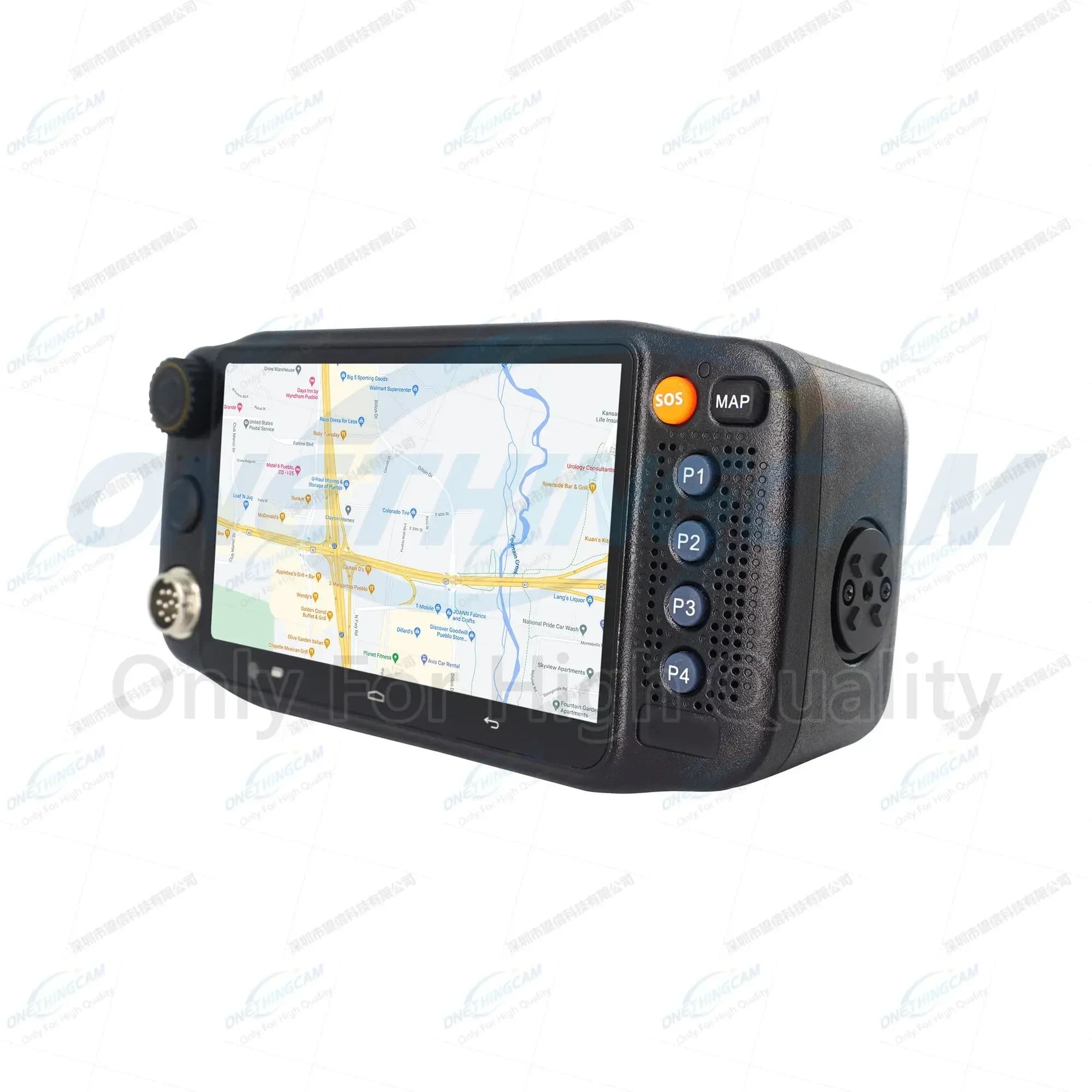 Talk in tutto il mondo SmartPhone di rete 4G LTE Radio bidirezionale Walkie Talkie da 5,5 pollici