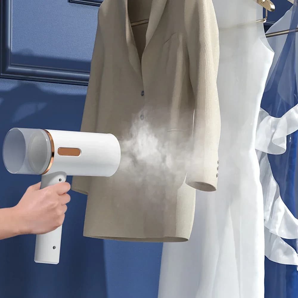 Ferro da stiro a vapore per indumenti portatile Ferro da stiro a vapore elettrico per uso domestico da 1600 W Ferro da stiro a vapore da viaggio portatile per vestiti domestici