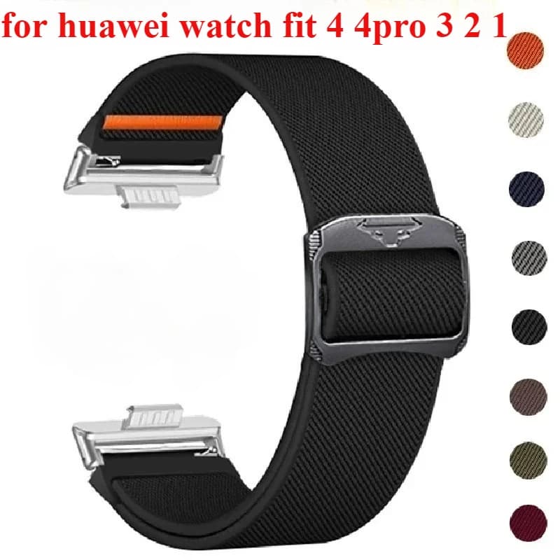 Nylon strap for Huawei Watch Fit 3/4pro women sports strap for Huawei Fit2/1 Correa accessories