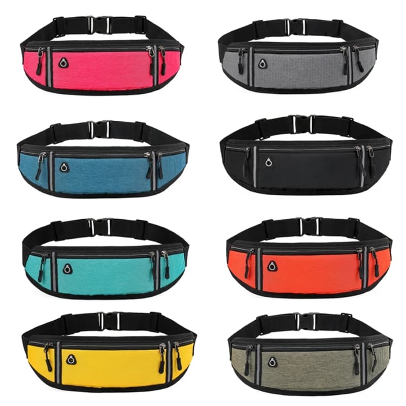 Fitness Cycling Walking Waist Bag Running Phone Bags Unisex Outdoor Equipment Waterproof Invisible Portable Chest Packet
