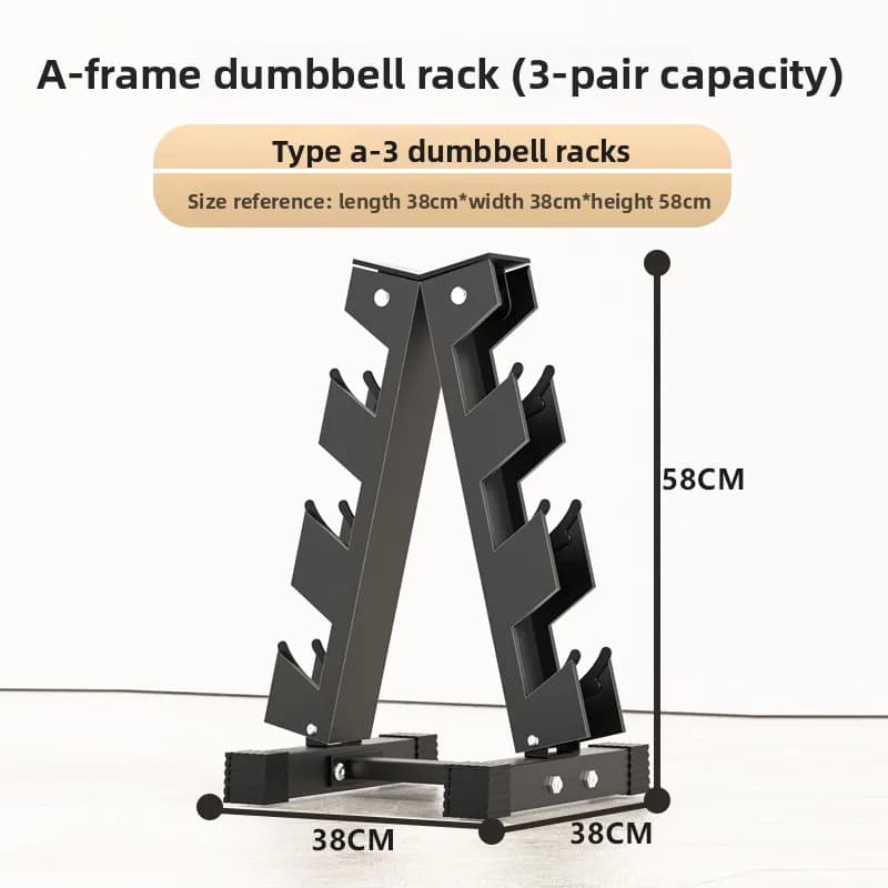 YJQ Commercial Dumbbell Rack Fitness Equipment Storage Storage Household Set
