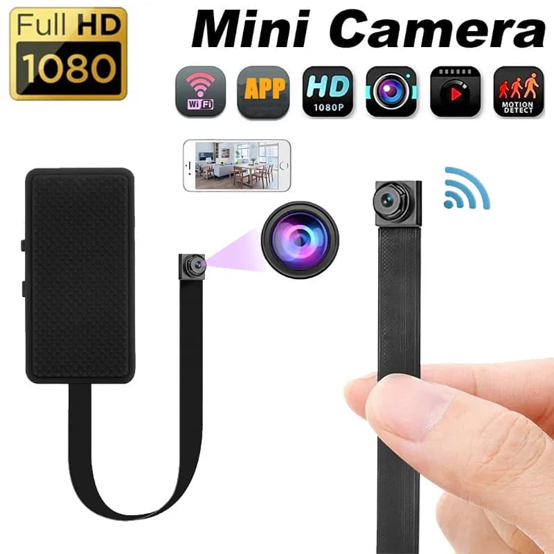 HD 1080P Mini WiFi camera motion detection in real time DIY module security camera home remote wireless IP camera recording Video P2P