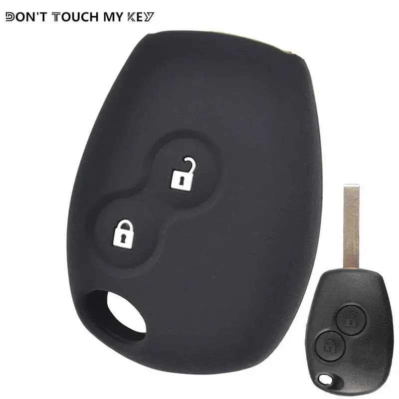 Custodia per chiave auto in silicone per Renault Trafic Clio Kangoo Master Modus Twingo per Opel Movano Vivaro Cover Fob remoto Shell