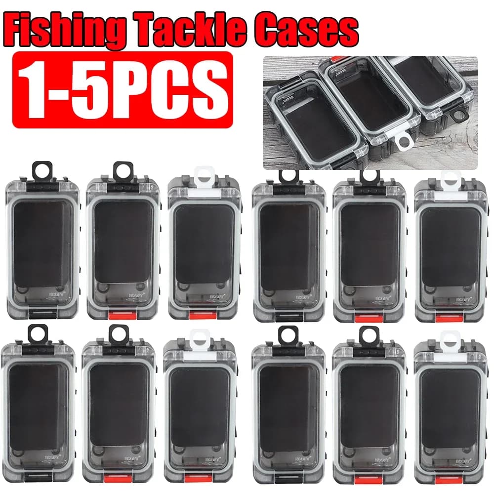 1-5PCS Fishing Equipment Case for Fishing Bags DIY Accessories for Multifunctional Double Layer Fishing Tools