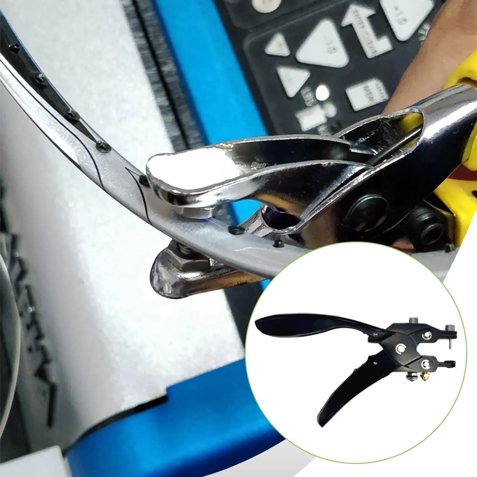 Badminton Ribbon Cord Gripper Tool for Sealing Rings Improved Metal Efficiency Professional use for tennis racking machine
