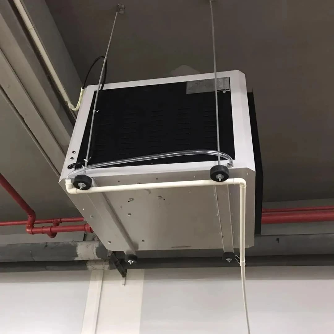 Deumidificatore da Soffitto 208V 60HZ, Deumidificatore Industriale per Piscina, 288L/Giorno