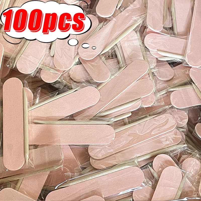 Lime per unghie portatile Pulizia usa e getta Cura Forniture per manicure Mini lima per unghie Kit di rimozione bastoncini Accessori Strumenti per nail art