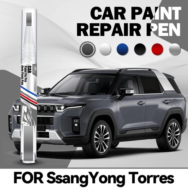Car paint repair pen For SsangYong Torres KGM Torres acrylic paints automotive paint repair automotive accessories car detailing