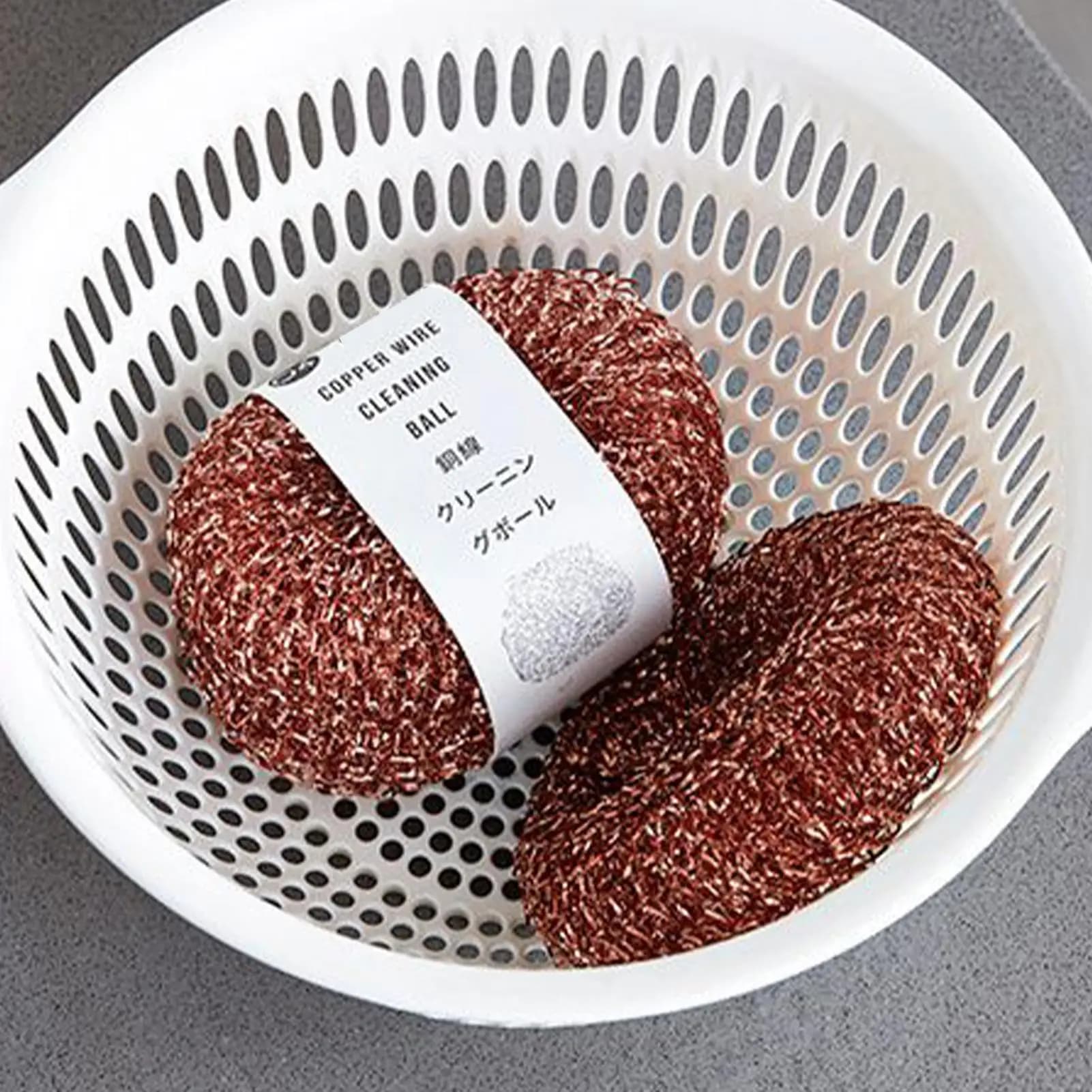 Spazzola per piatti Spazzola per la pulizia dei piatti Tamponi per la pulizia della cucina 2 pezzi Lavapavimenti per pentole in filo di rame Prodotti per la pulizia Spugna per piatti