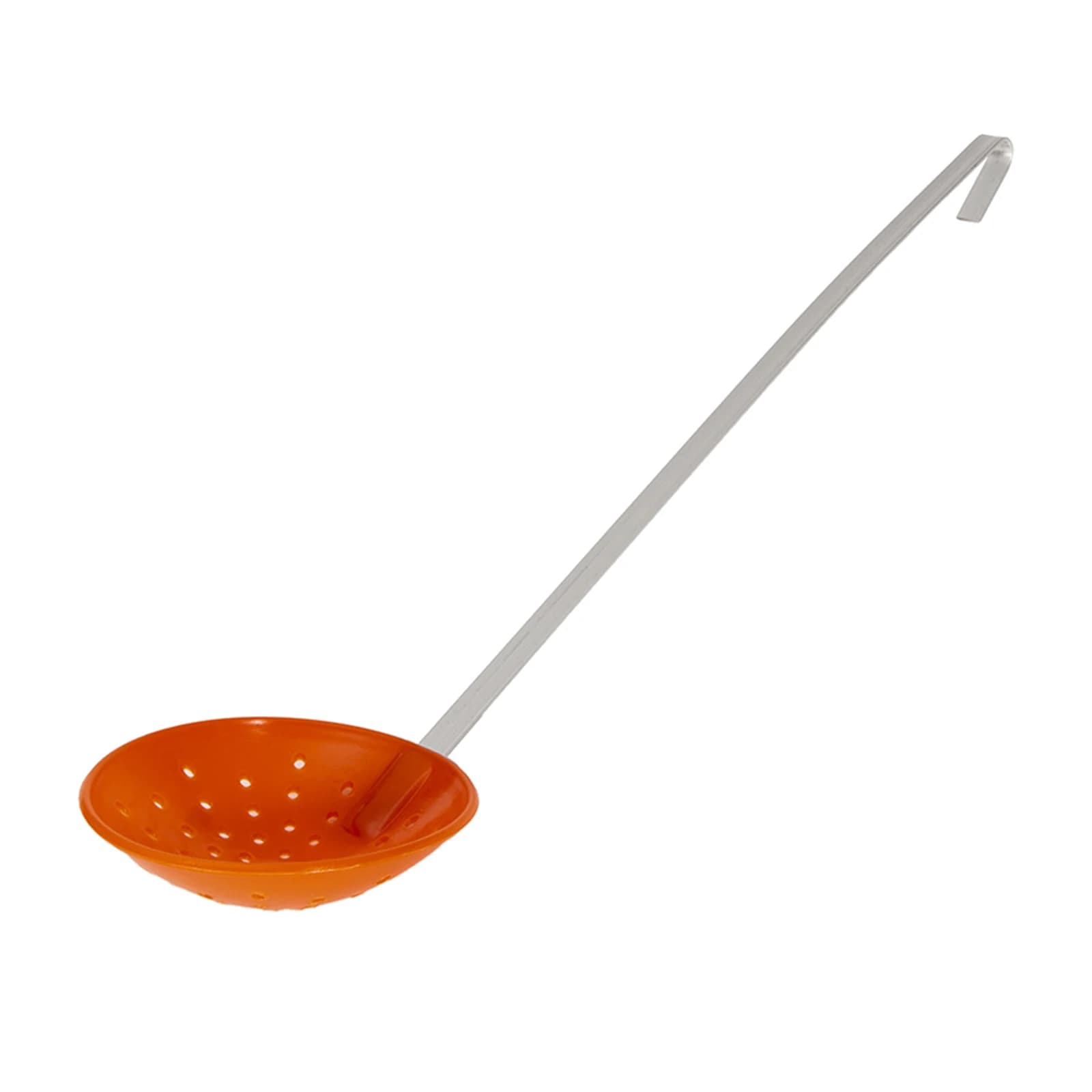 Ergonomic Ice Fishing Scoop Fish Keeper Net Aluminum Alloy Slag Lift Tool for Winter Angling Equipment
