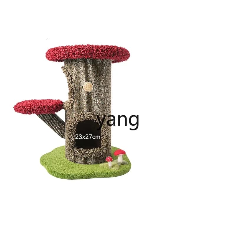 CX nuovo cactus fungo gatto arrampicata telaio albero per gatti nido per gatti tiragraffi integrato