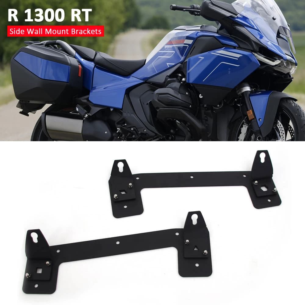 Motorcycle Luggage Side Cases Tail Box Wall Mount Pannier Bracket For BMW R1300RT R 1300 RT R 1300RT OEM Suitcase Wall Holder