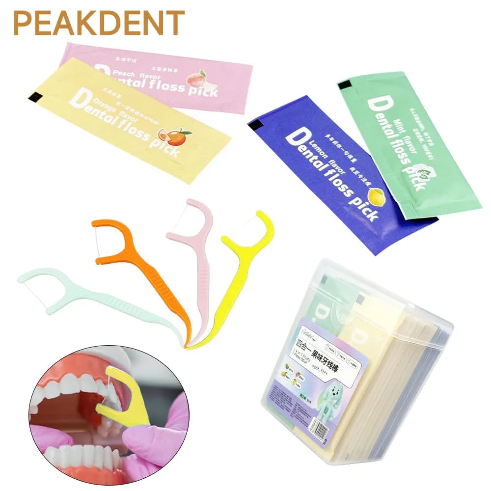 Portable Interdental Wire Disposable Detergent for Adults Teeth Care Toothbrush Oral Hygiene Tool