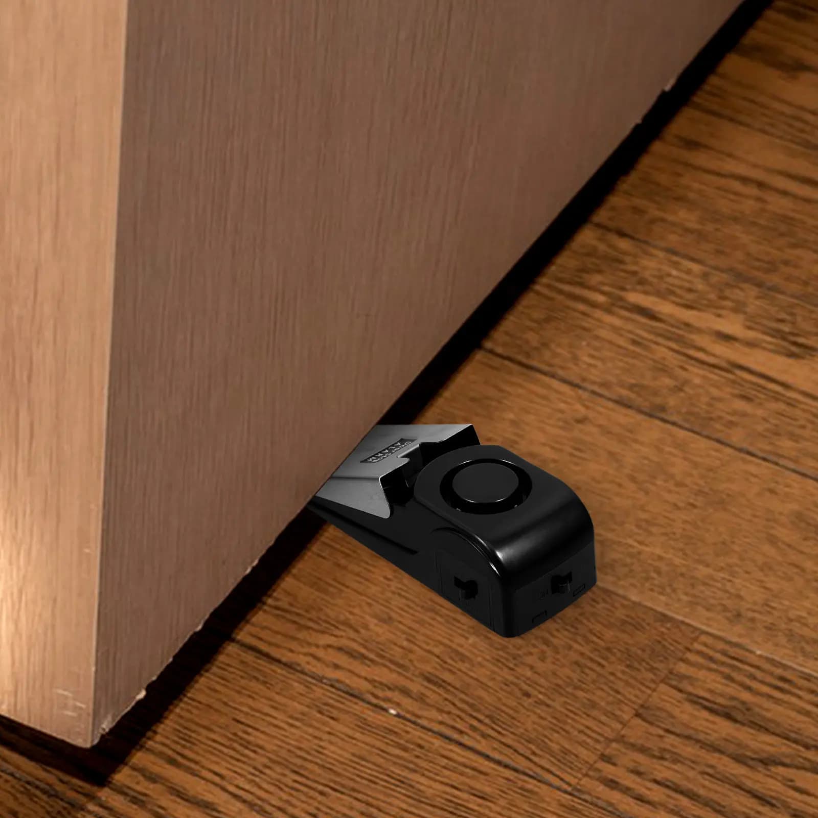 Fermaporta di Sicurezza Robusto con Allarme 120Db Attivabile a Pressione, Ideale per Casa, Ufficio e Viaggi, in Metallo