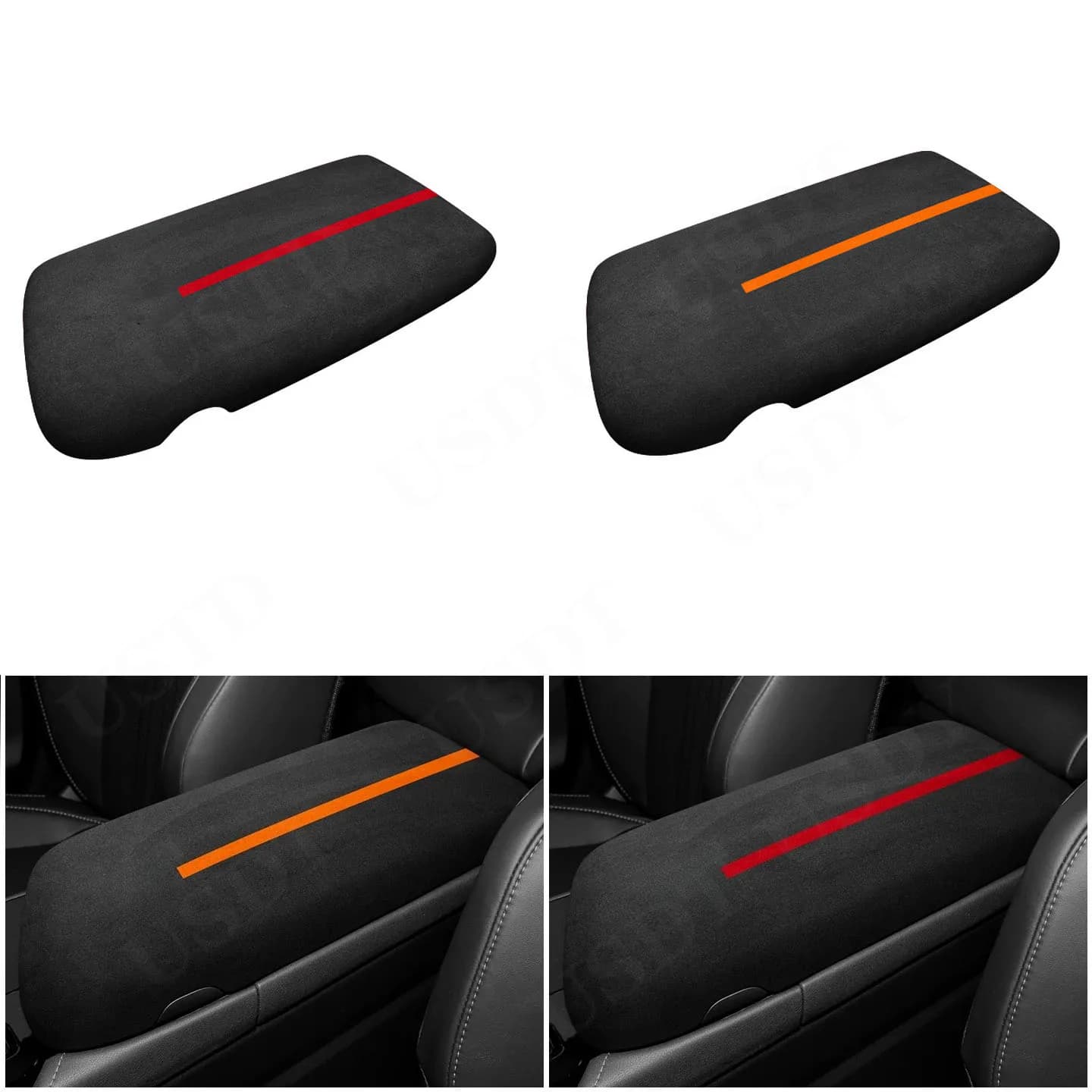 TOP SUEDE Overlays Interior Fit for Lexus NX250 NX350 NX350h NX450h+ 2022-2026 Gear Cover, Central Console Mat