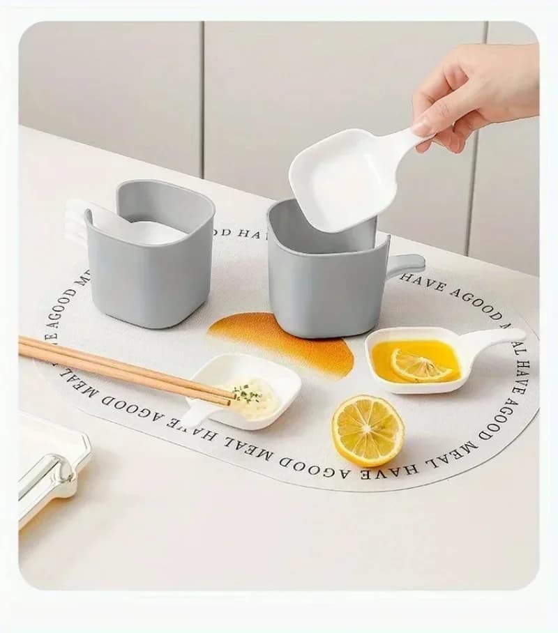 Set di 6 Piattini per Salse, Contenitori per Condimenti, Piattini per Snack, Piattini per Salsa di Pomodoro, Accessori da Cucina