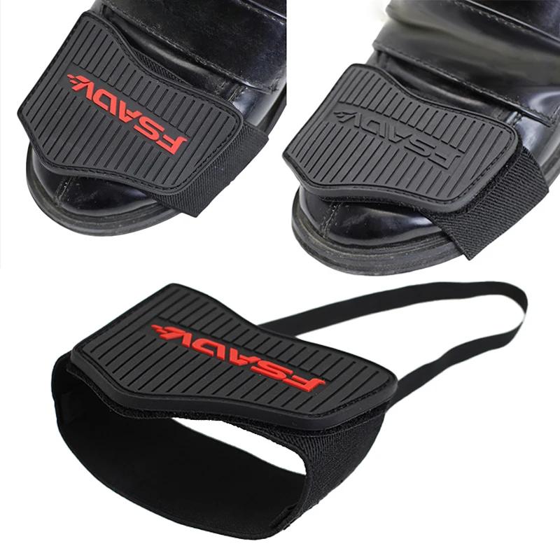 Copriscarpe per cambio moto, resistente e leggero, regolabile per accessori per moto da equitazione
