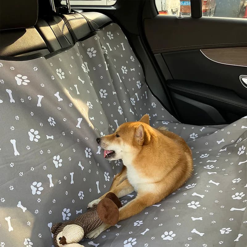 Tappetino per Auto per Gatti e Cani, Tappetino Antiscivolo Impermeabile per Sedile Posteriore e Bagagliaio, Anti-Urina, Anti-Sporco, Protezione Sedili in Pelle, Accessori per Animali Domestici