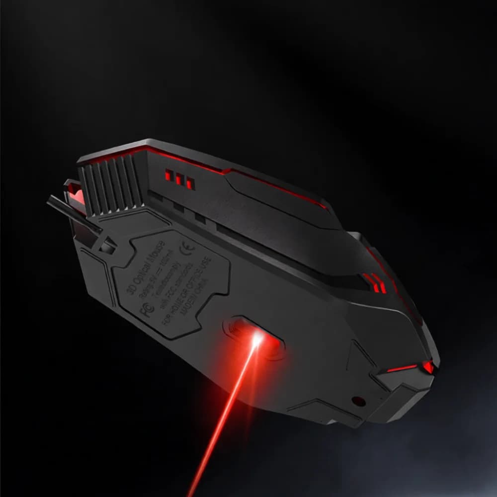 Viper M11 Wired Gaming Mouse USB Optical PC Desktop Computer Mice Ergonomic Led Light Laptop Office Esports Accessory