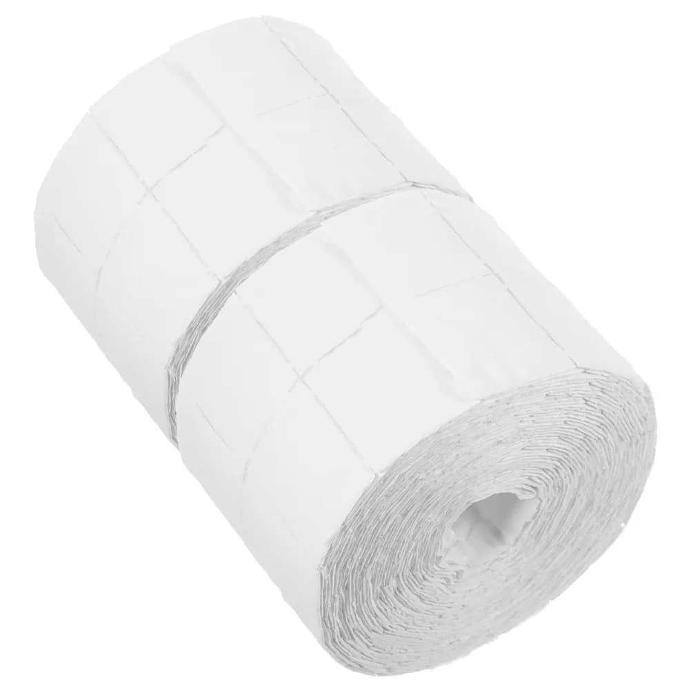 2 Rotoli di Carta per Pulizia Unghie, Salviette Senza Pelucchi per Rimozione Smalto Gel, Accessori per Manicure, Morbide e Assorbenti, Usa e Getta