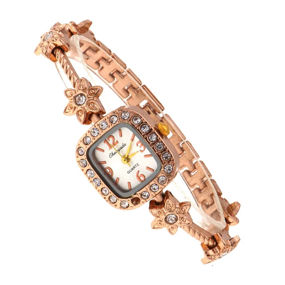 Women's Watch Classic Luxury With Rhinestone Ladies' Watch Square Fashion Ladies Reloj Mujer Montre Femme