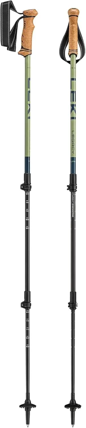 Bastoncini da Trekking in Alluminio Leggero - Regolabili 100-135cm, Pieghevoli per Escursionismo