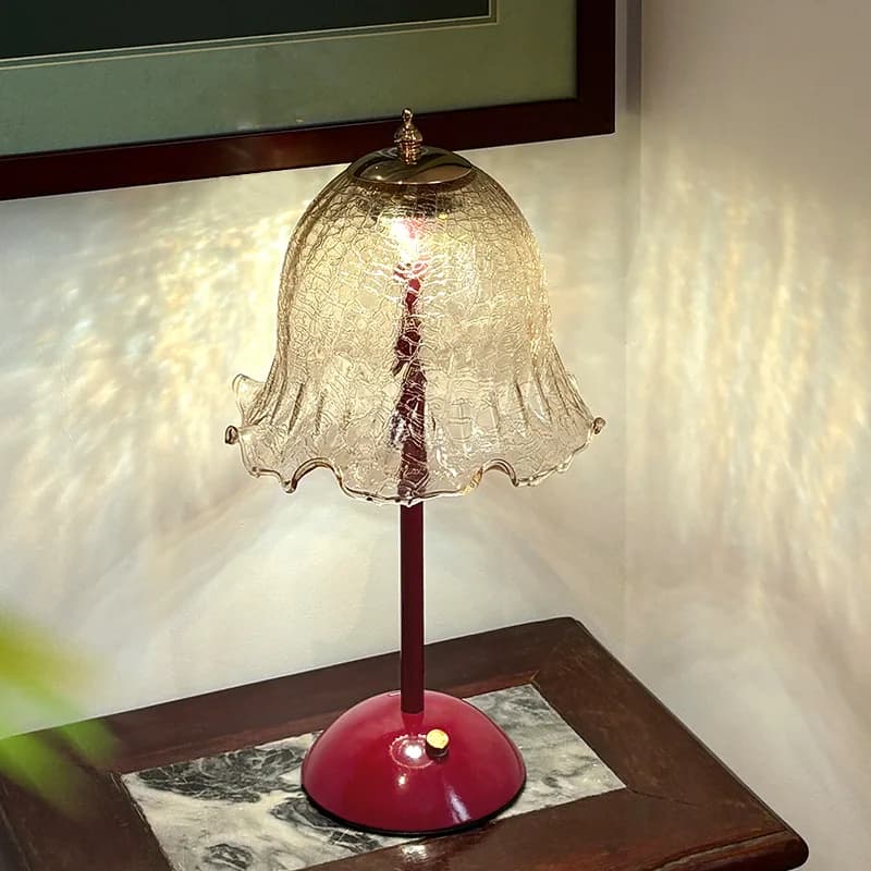 French retro bedroom bedside lamp living room dining room charging long light wedding room decoration advanced atmosphere desk l