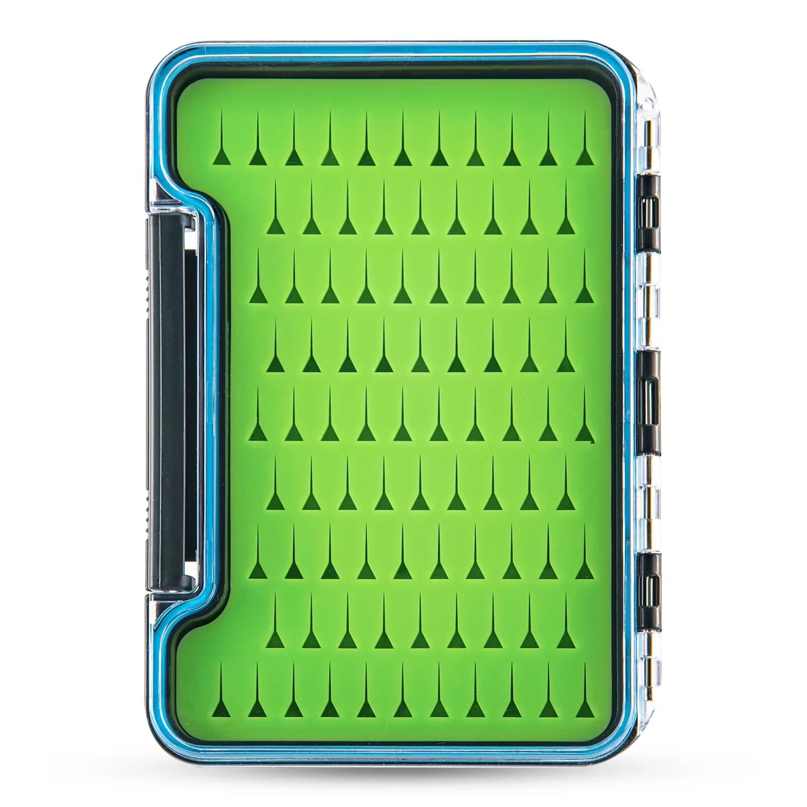 Goture 1 pz Scatola porta esche da pesca a mosca impermeabile, contenitore trasparente in plastica ABS, accessorio per attrezzatura da pesca