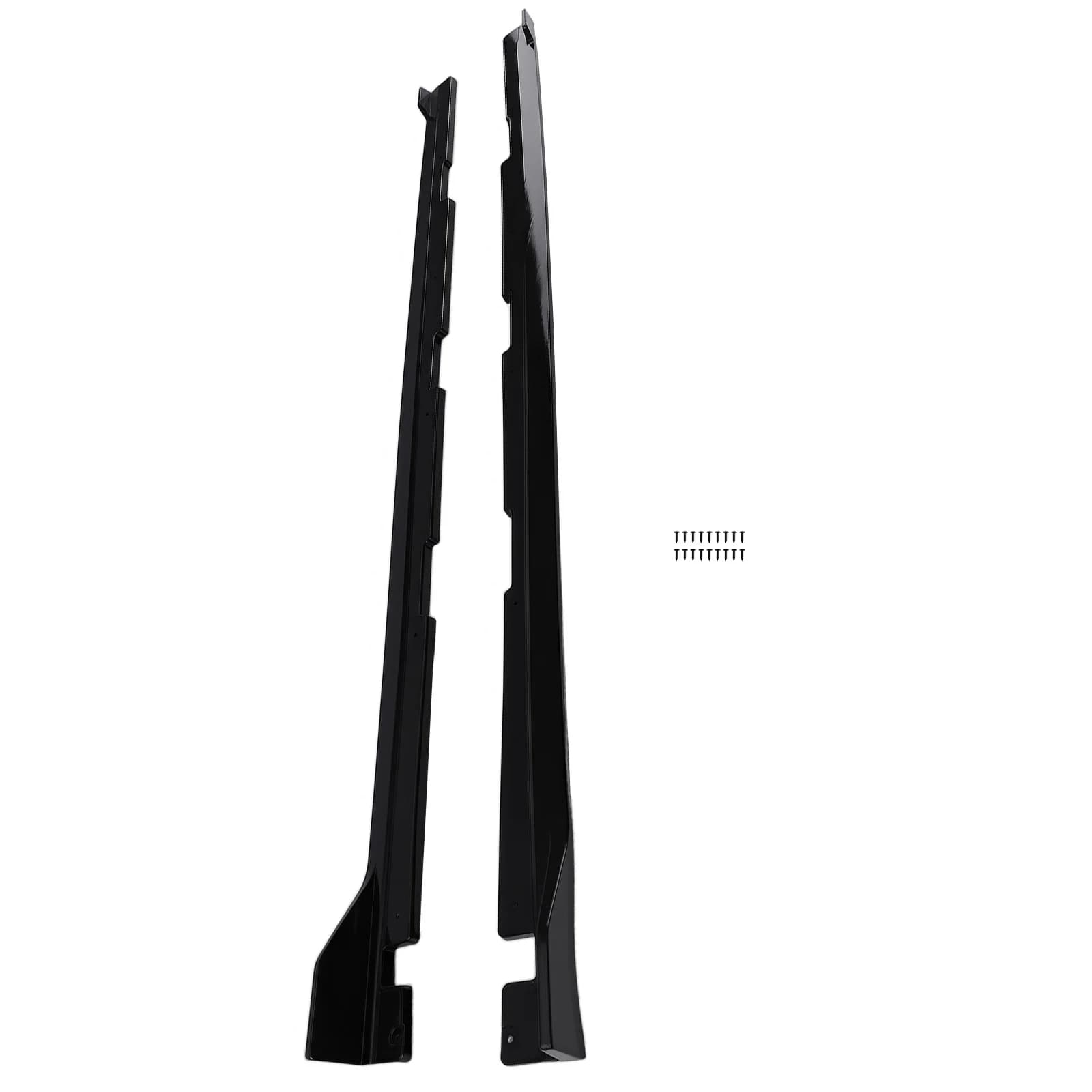 Estensione Laterale per Kit Carrozzeria Honda Civic 2016-2021 10a Generazione, in ABS Nero