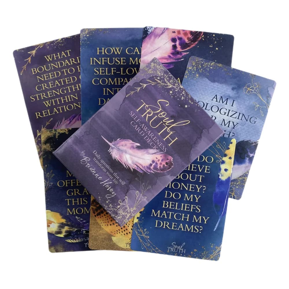 Soul Truth Self-awareness Oracle Cards divinazione Deck versioni inglesi edizione tarocchi gioco da tavolo per la festa