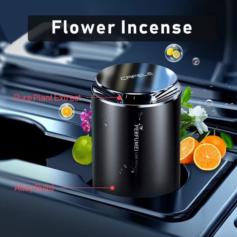 Deodorant for luxury car Charging balm Vehicle Solid Perfume Car Fragrance Cup Air Purifier Car Decorations Accessories Cologne