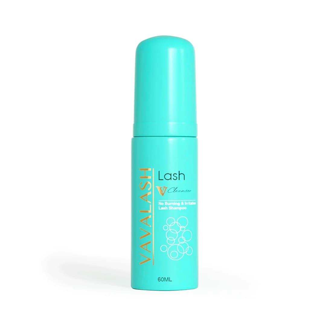 VAVALASH Detergente Schiumogeno per Extension Ciglia 60ml per Rimozione Trucco e Mascara, Uso Professionale e Domestico