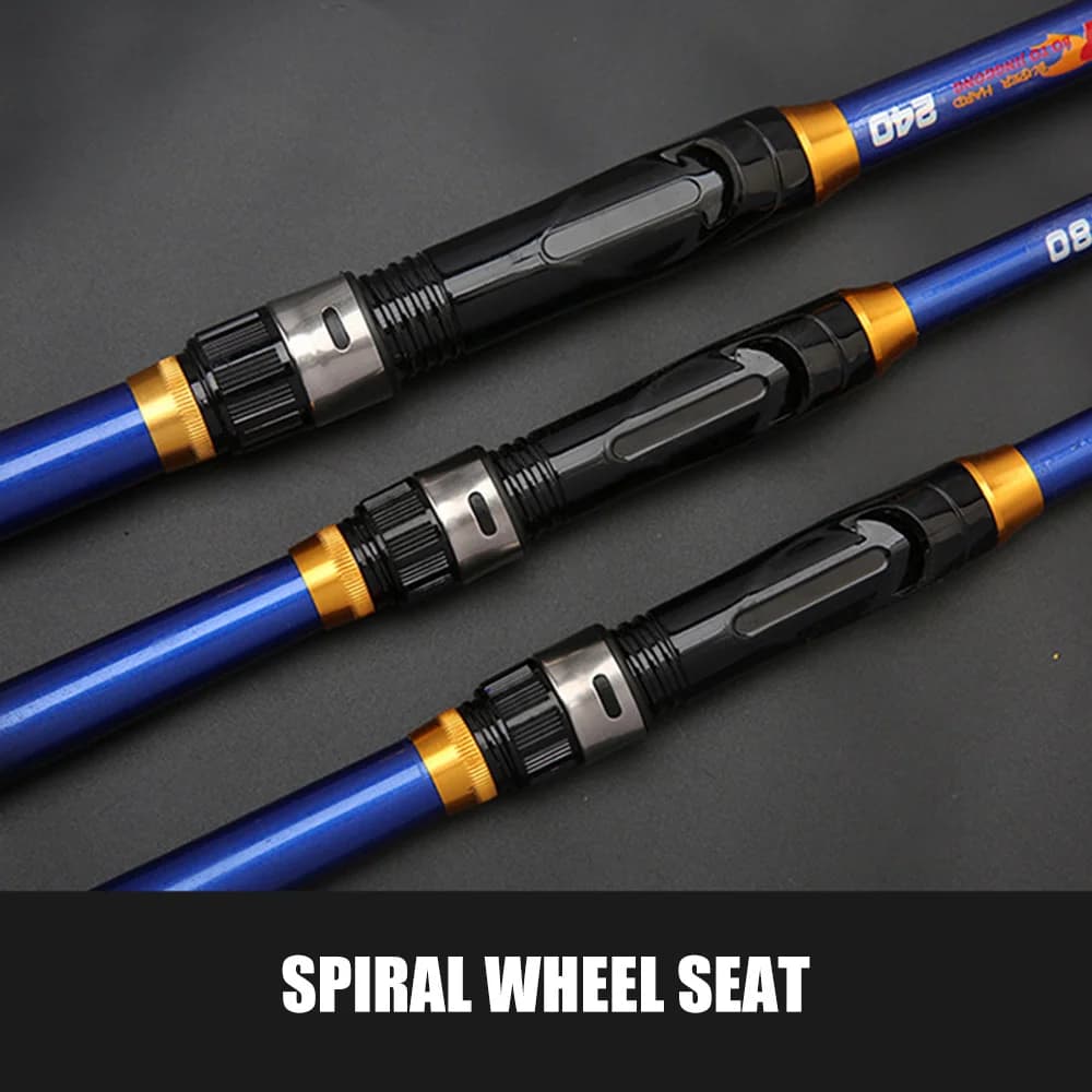Canna da pesca telescopica canna da pesca in carbonio leggero 1,5 M-3 M accessori per attrezzi da pesca all'aperto per la pesca notturna e la pesca all'aperto