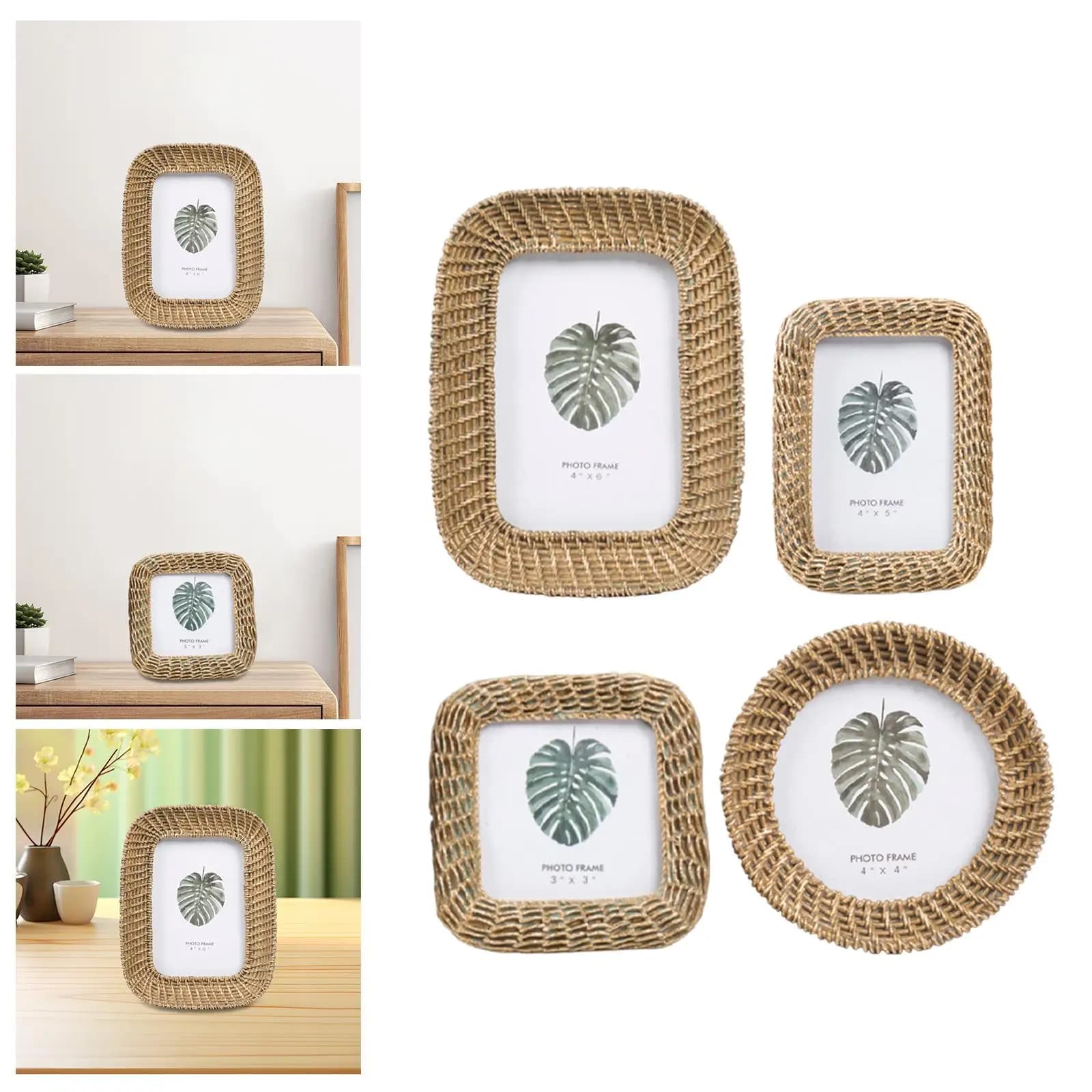 Photo frame for photo exposure, European table ornament, frame for