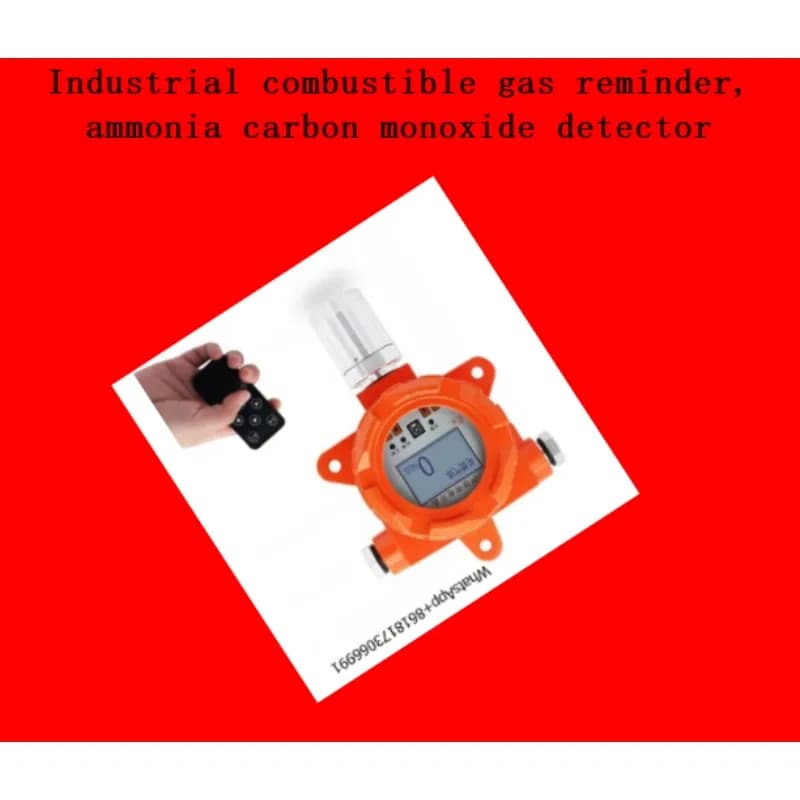 Industrial combustible gas reminder, ammonia carbon monoxide detector