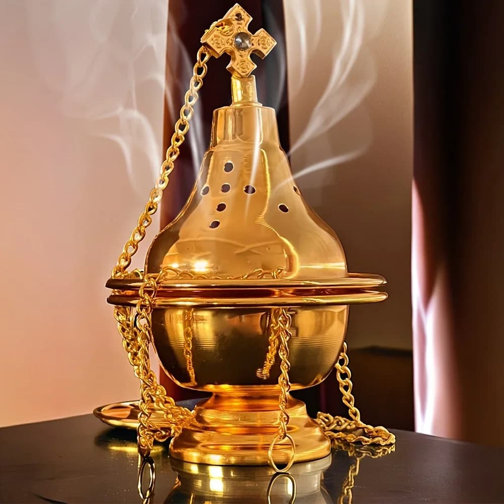 Bruciatore di incenso multifunzionale da appendere • Diffusore di aromi • Bruciatore di fumo per meditazione • Pezzo decorativo • Per tutte le occasioni