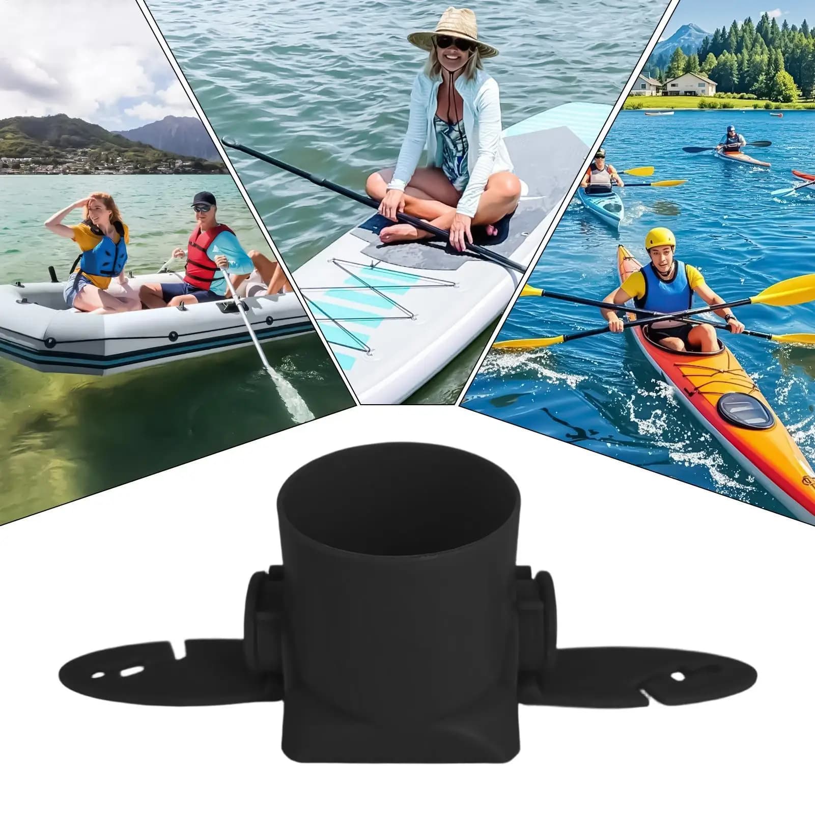 Portabicchieri per Kayak Resistenti alla Caduta, Supporti per Bevande per Canoa con Ganci, Accessori per Stand-up Paddle Board
